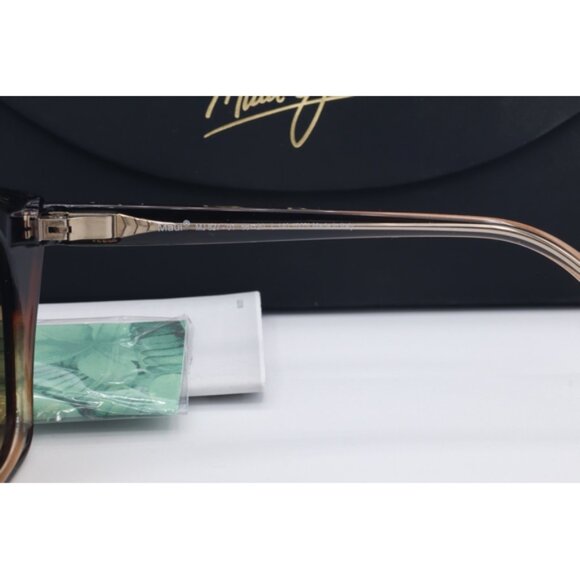 Maui Jim Lotus MJ 827-01 Tortoise Cat Eye Sunglasses Brown polarized Lenses 56mm main image 5
